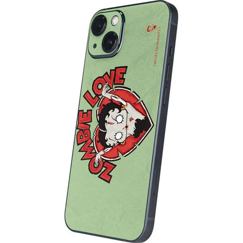 Betty Boop Zombie Love iPhone 14 Plus Skin
